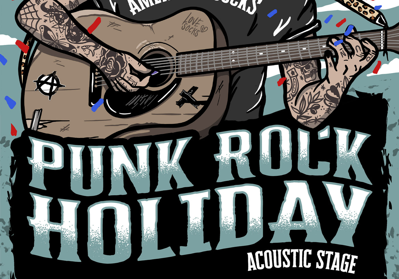 PUNK ROCK HOLIDAY ACOUSTIC STAGE + GIVEAWAY 🎤