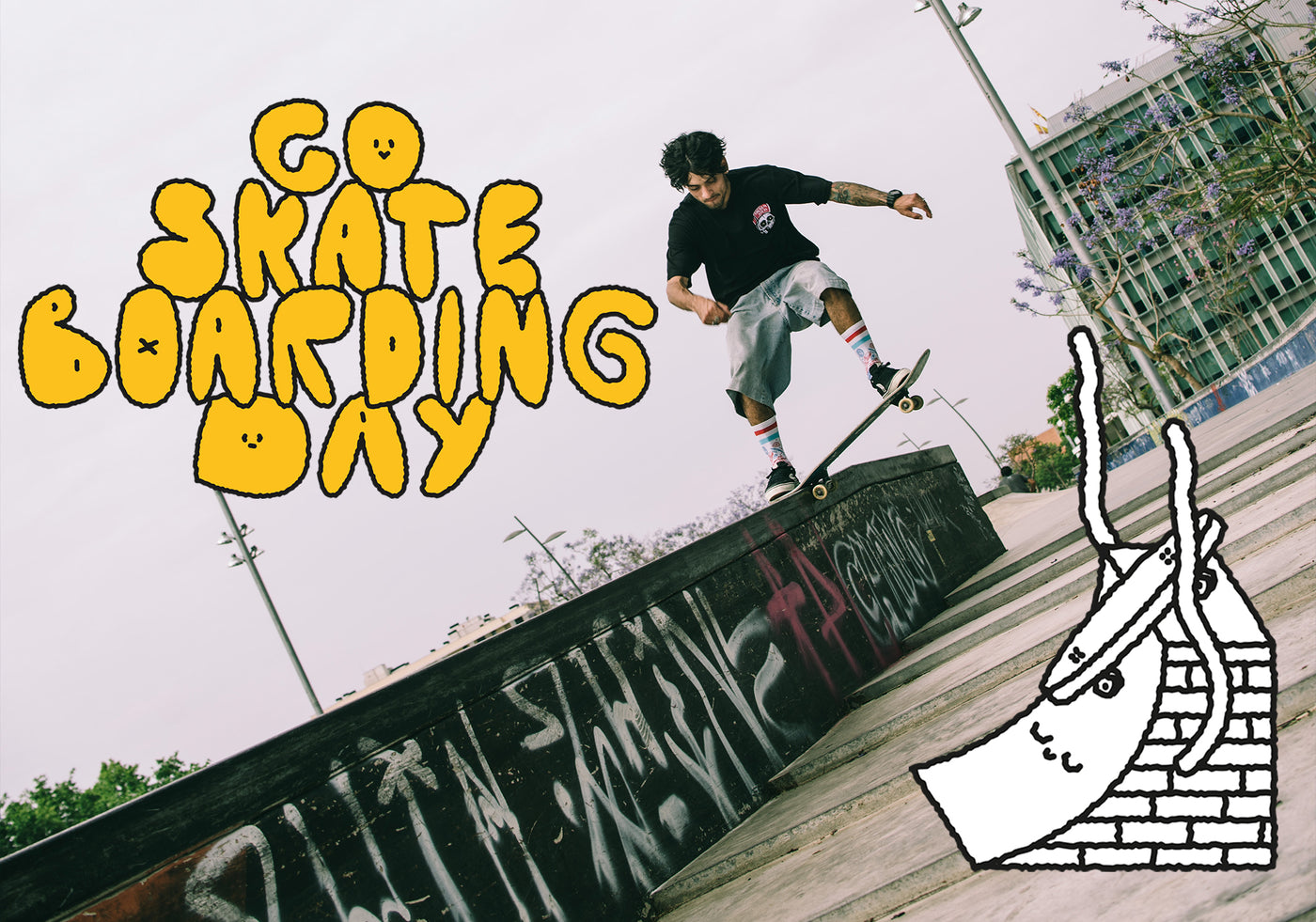 GO SKATEBOARDING DAY!💥🤘