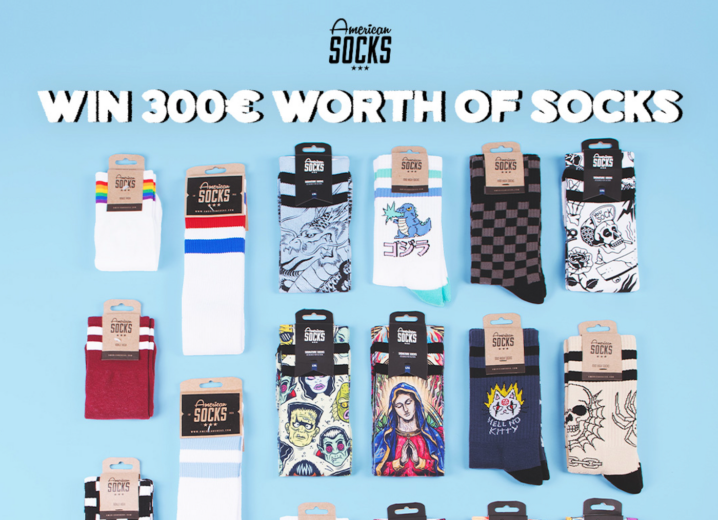 WIN €300 IN SOCKS 🧦