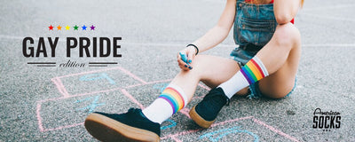 Gay Pride Socks: Rainbow Pride