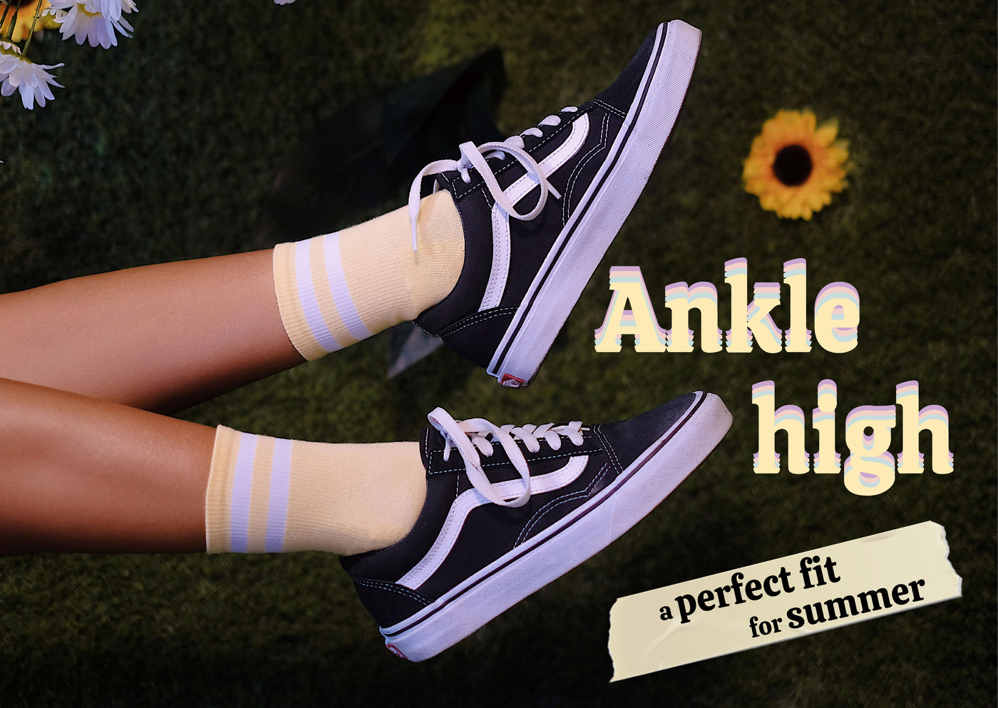 A perfect fit? Ankle High Socks and summer!