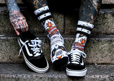 🐉⚓CALCETINES CON TATUAJES: ¡LA MÁXIMA EXPRESIÓN DE ESTILO!⚓🐉