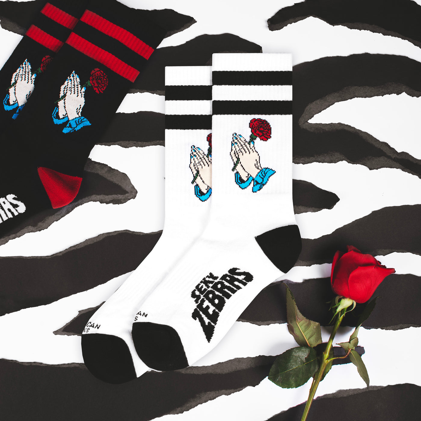 Sexy Zebras - White