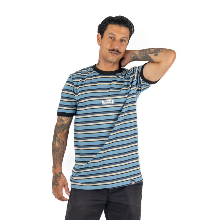 AMSCKS Striped Blue - Camiseta