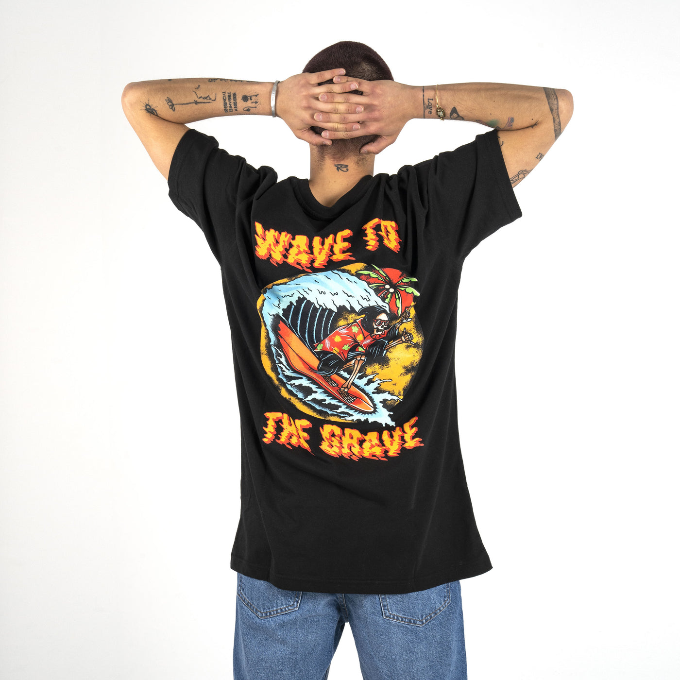 Wave to the Grave - Camiseta
