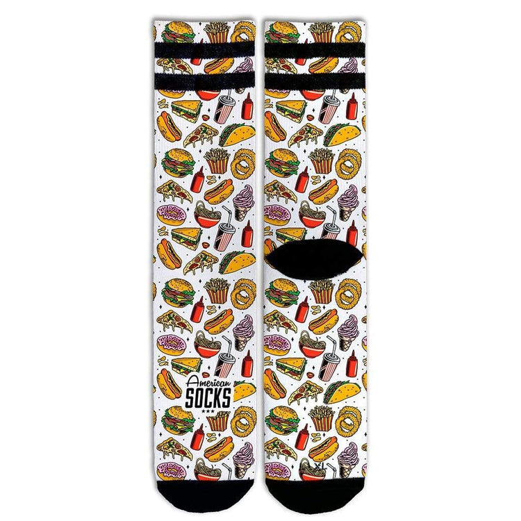 AMERICAN SOCKS Junk Food- Mid High